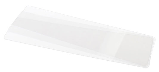 Clear Euro License Plate Cover/Shield - (Pack of 3)